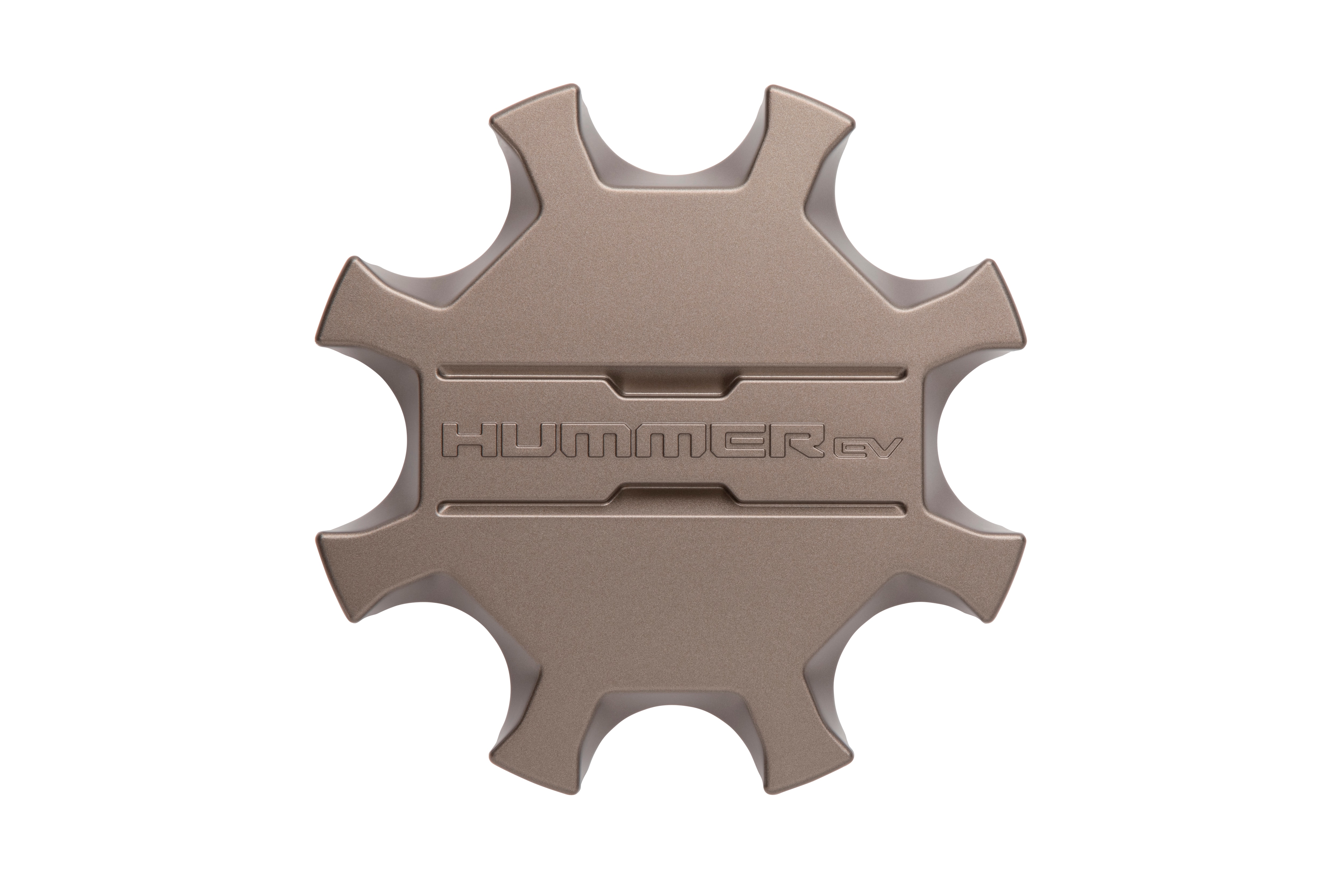 Center Cap in Tech Bronze with GMC HUMMER EV Logo