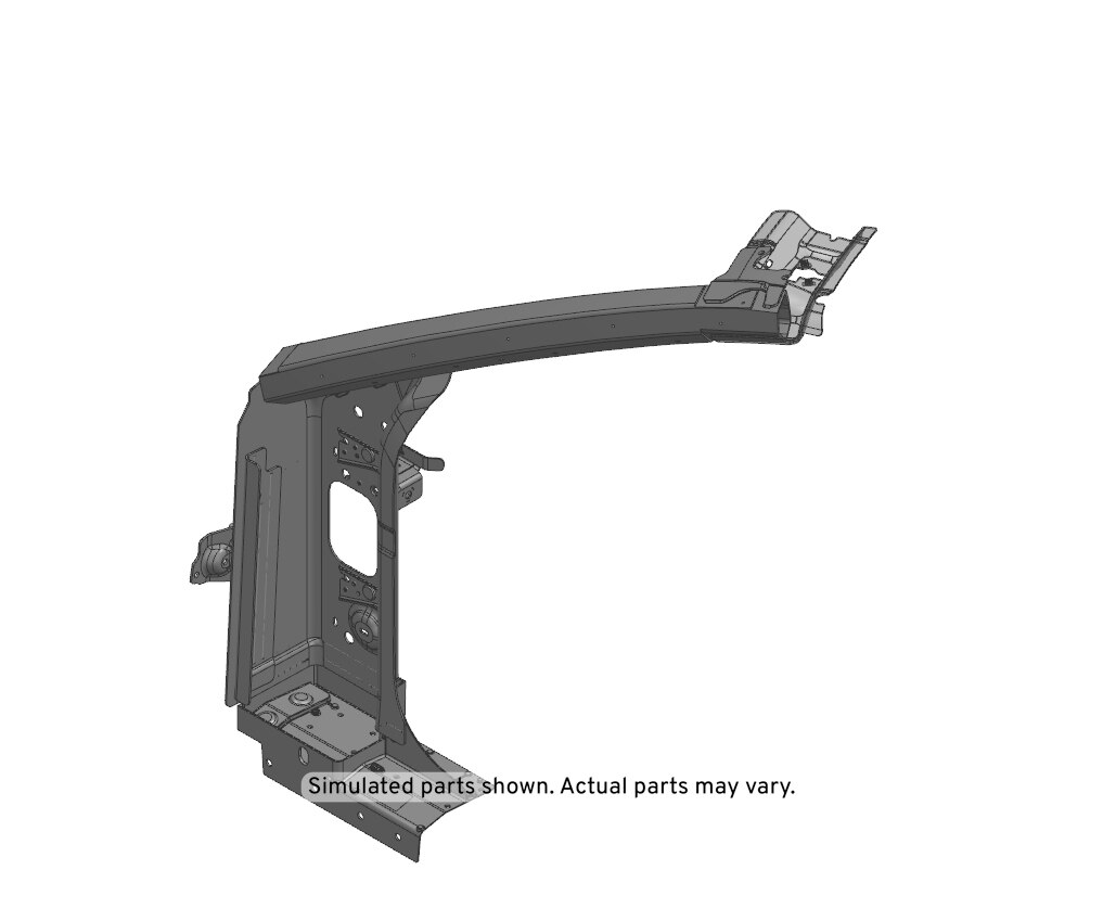 GM Genuine Parts Driver Side A-Pillar Inner Panel