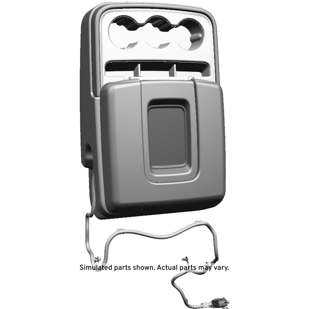 GM Genuine Parts Dark Gray Front Seat Center Armrest
