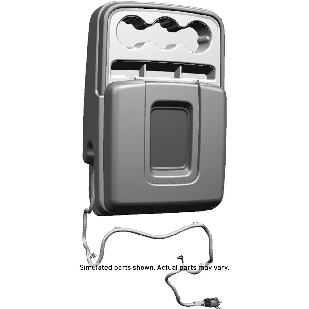 GM Genuine Parts Dark Gray Front Seat Center Armrest