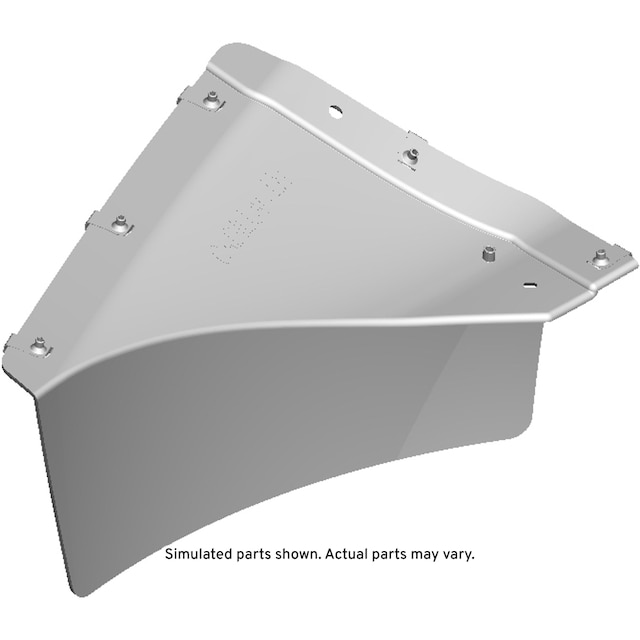 GM Genuine Parts Front Driver Side Tire Front Air Deflector