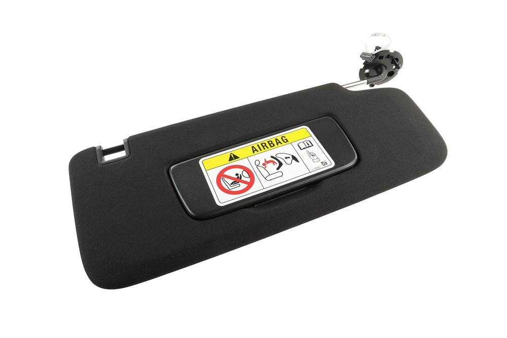 GM Genuine Parts Black Passenger Side Sunshade