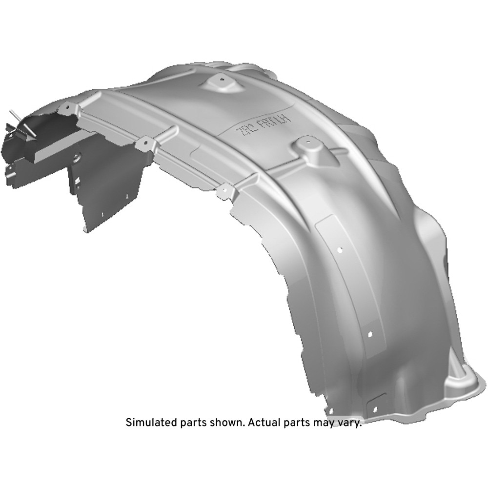 GM Genuine Parts Front Driver Side Wheelhouse Liner