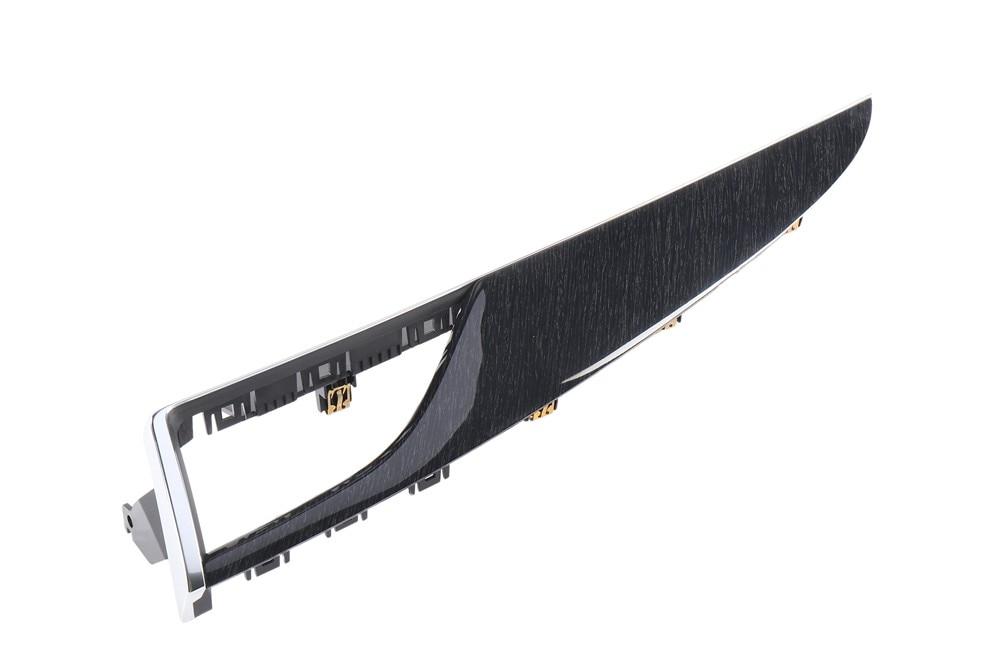 GM Genuine Parts Linear Galaxy Wood Passenger Side Instrument Panel Trim Plate Applique