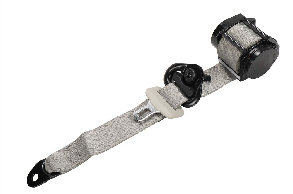 GM Genuine Parts Very Light Platinum Rear Passenger Side Seat Belt Retractor