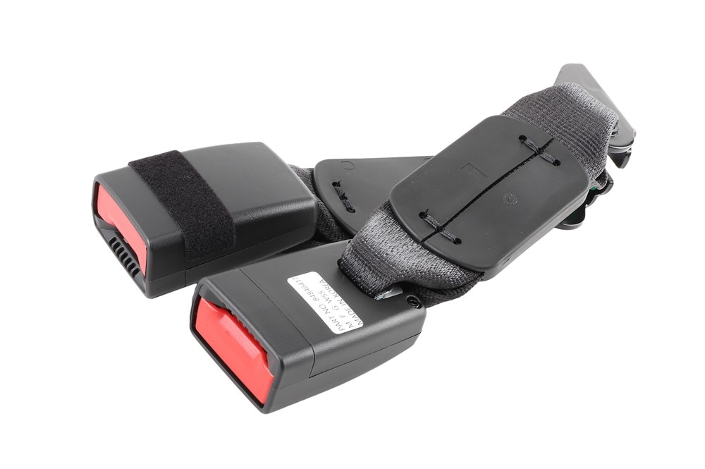 GM Genuine Parts Jet Black Rear Passenger Side Seat Belt Buckle