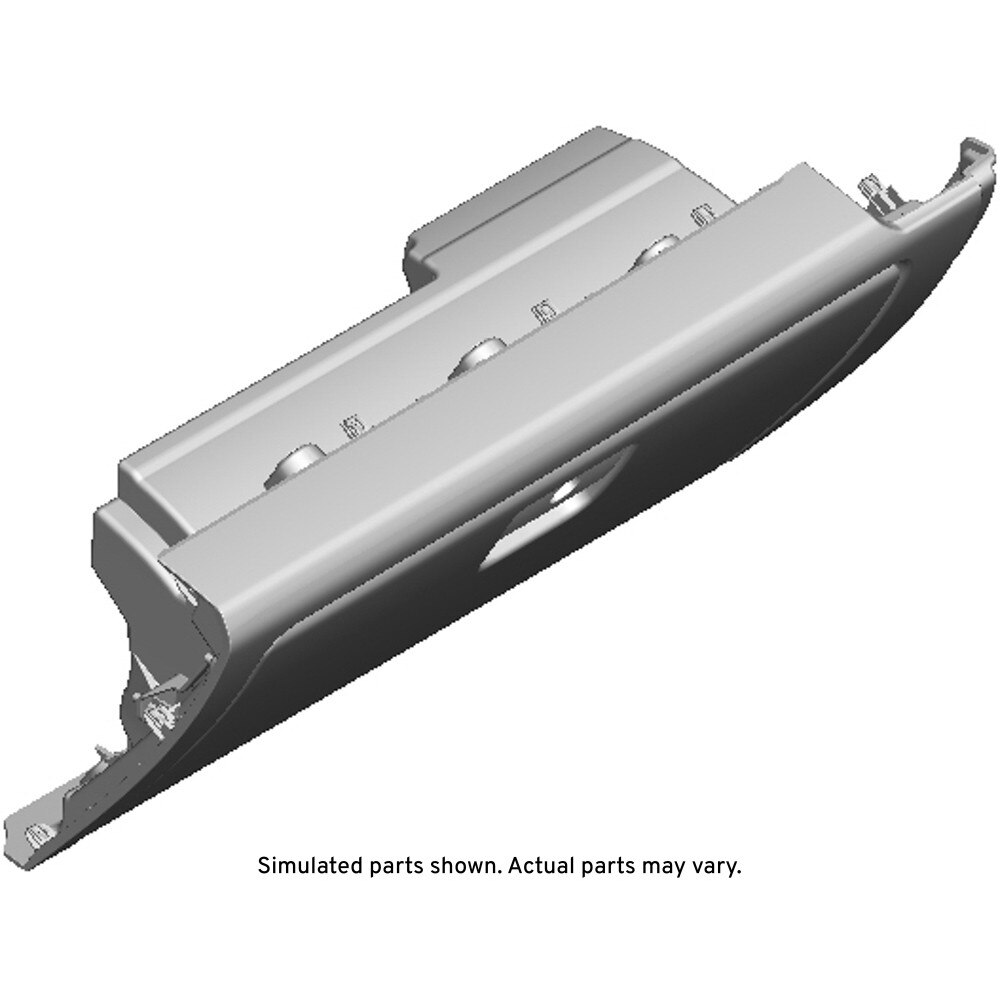 GM Genuine Parts Black Instrument Panel Compartment