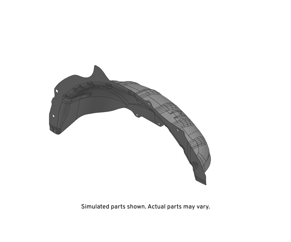 GM Genuine Parts Rear Driver Side Wheelhouse Inner Panel