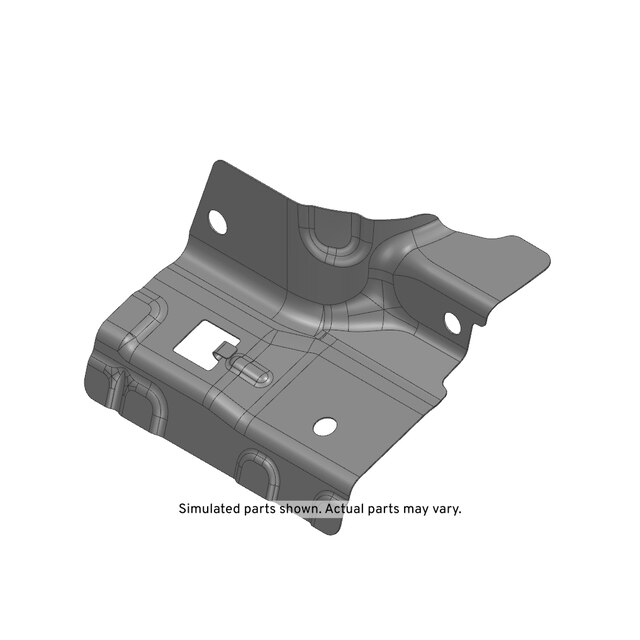 GM Genuine Parts Passenger Side Body Lock Pillar Lower Filler