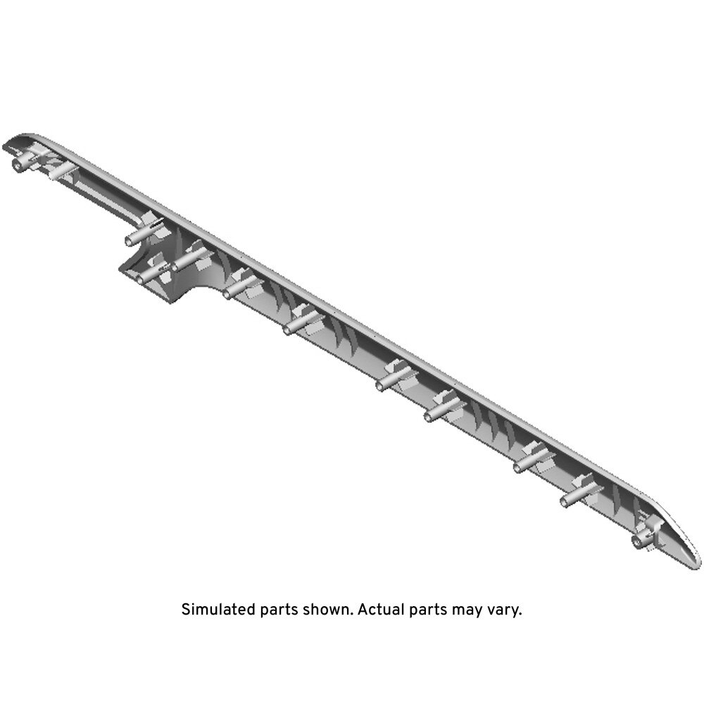GM Genuine Parts Anteak Rear Driver Side Door Trim Panel Applique