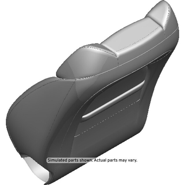 GM Genuine Parts Jet Black Driver Seat Back Cover