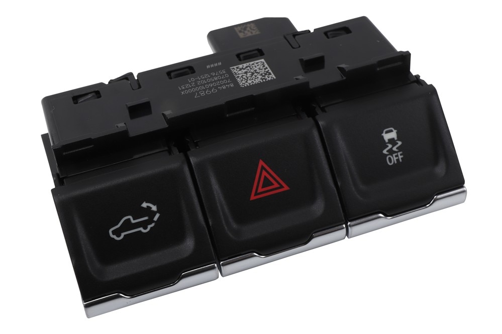 GM Genuine Parts Jet Black Vehicle Stability Control System Switch