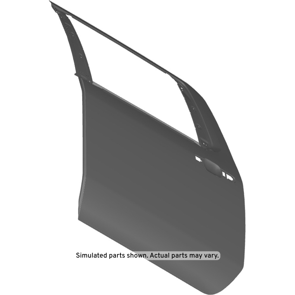 GM Genuine Parts Rear Passenger Side Door Outer Panel
