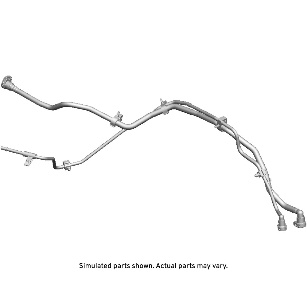 GM Genuine Parts Evaporative Emission Canister Purge Pipe