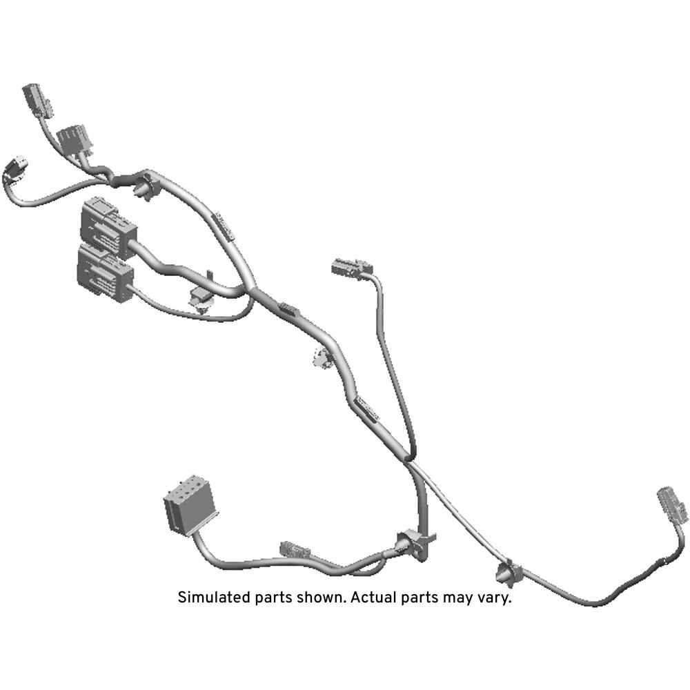 GM Genuine Parts Rear Passenger Side Door Lock Wiring Harness