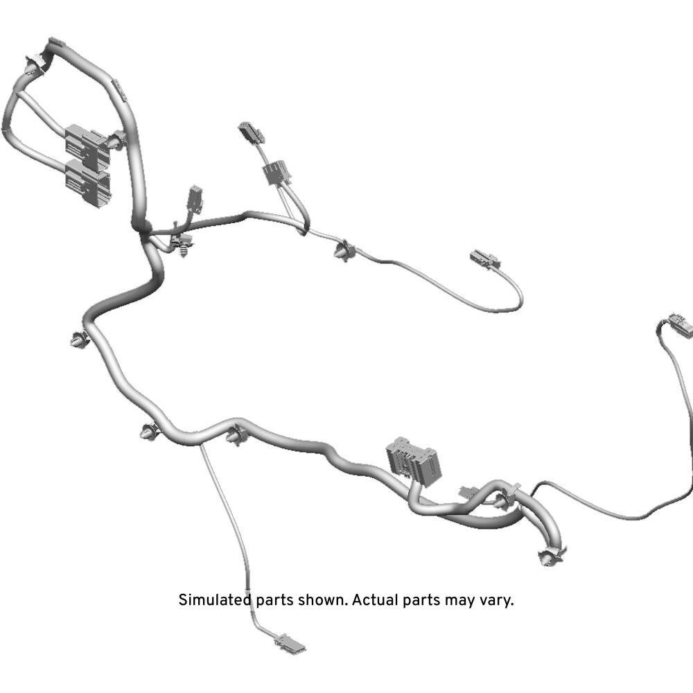 GM Genuine Parts Front Passenger Side Door Lock Wiring Harness