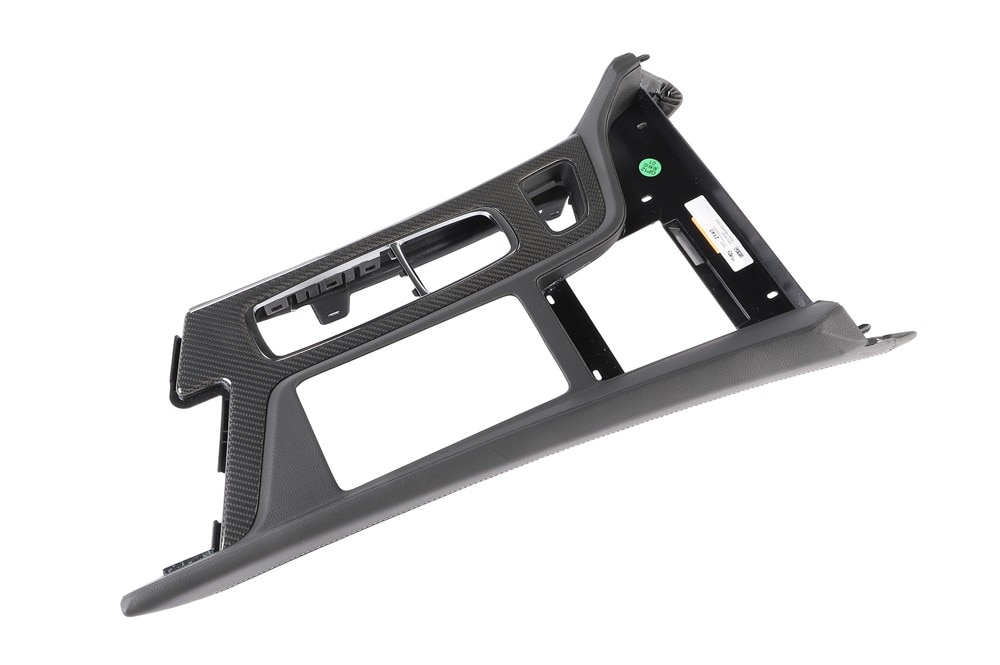 GM Genuine Parts 22 Carbon Fiber Front Floor Console Trim Plate