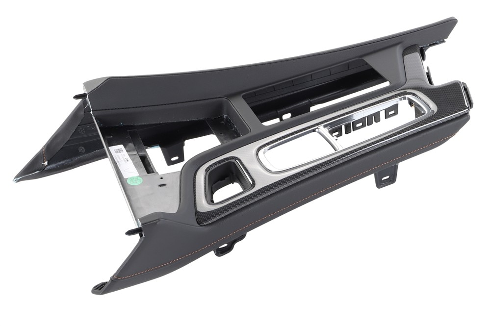GM Genuine Parts Twenty-Two Carbon Fiber Front Floor Console Trim Plate