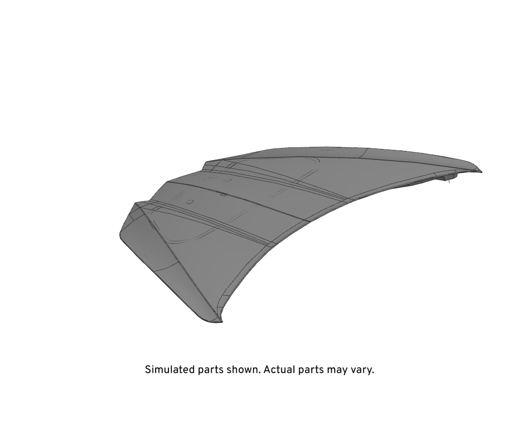 GM Genuine Parts Hood