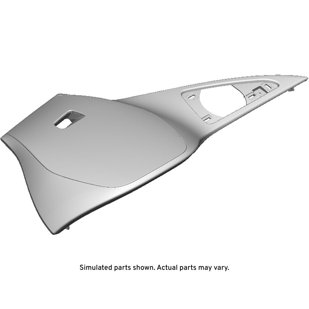 GM Genuine Parts Searock Gray Instrument Panel Instrument Cluster Hood