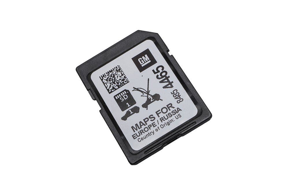 GM Genuine Parts Navigation Data Card