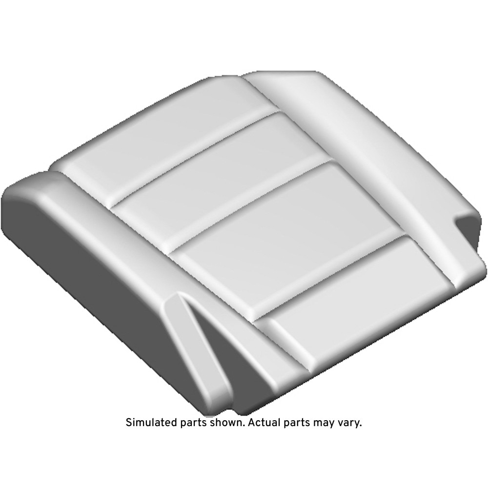 GM Genuine Parts Black Rear Passenger Side Seat Cushion Cover
