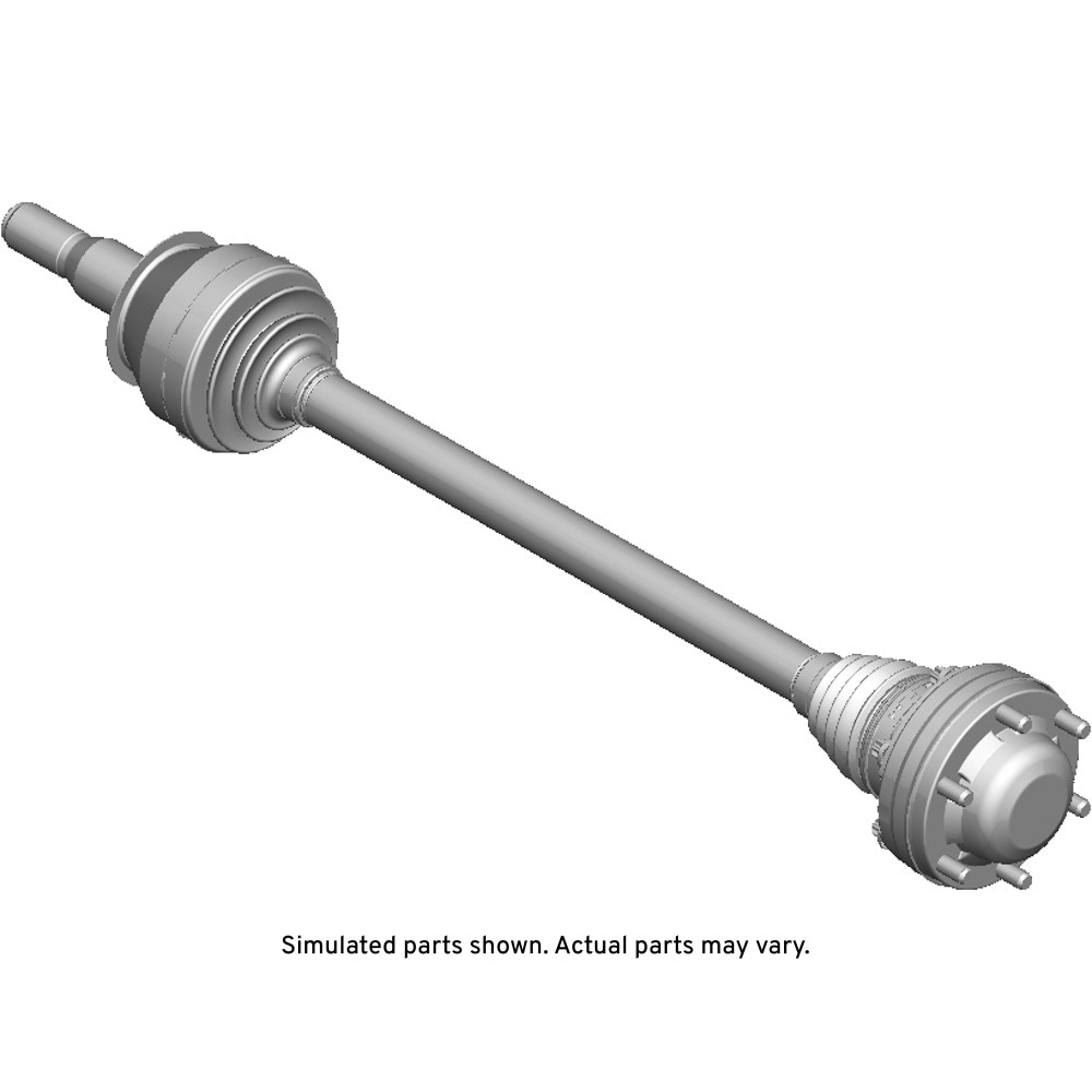 GM Genuine Parts Rear Passenger Side Axle Half-Shaft