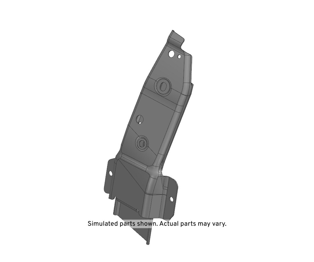 GM Genuine Parts Driver Side Body Lock Pillar Inner Panel Extension