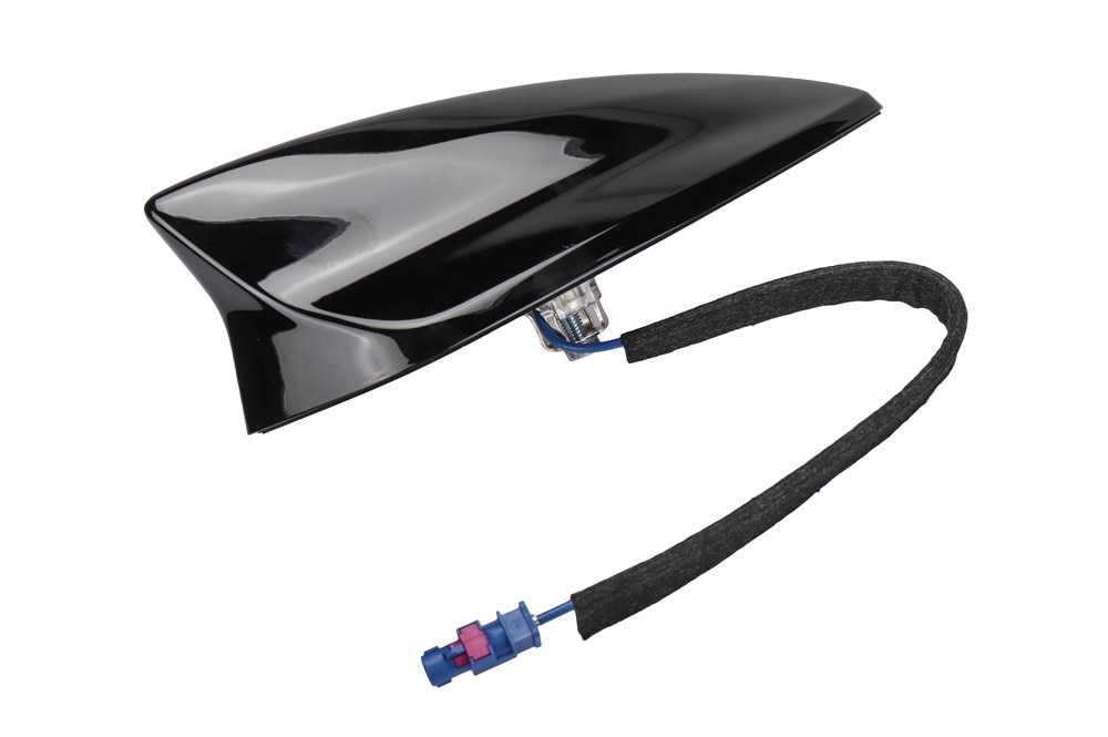 GM Genuine Parts Black-Meet-Kettle Metallic High Frequency Antenna
