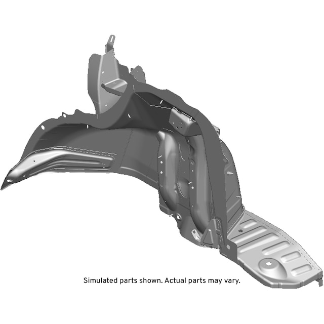 GM Genuine Parts Rear Driver Side Wheelhouse Inner Panel