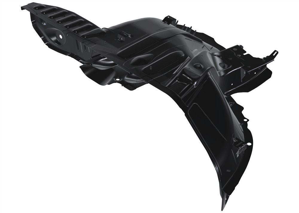 GM Genuine Parts Rear Driver Side Wheelhouse Inner Panel