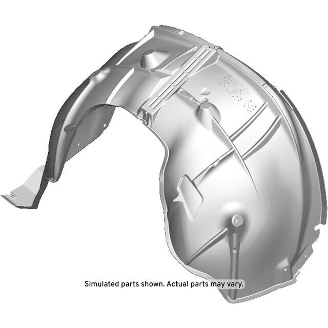 GM Genuine Parts Front Passenger Side Wheelhouse Liner