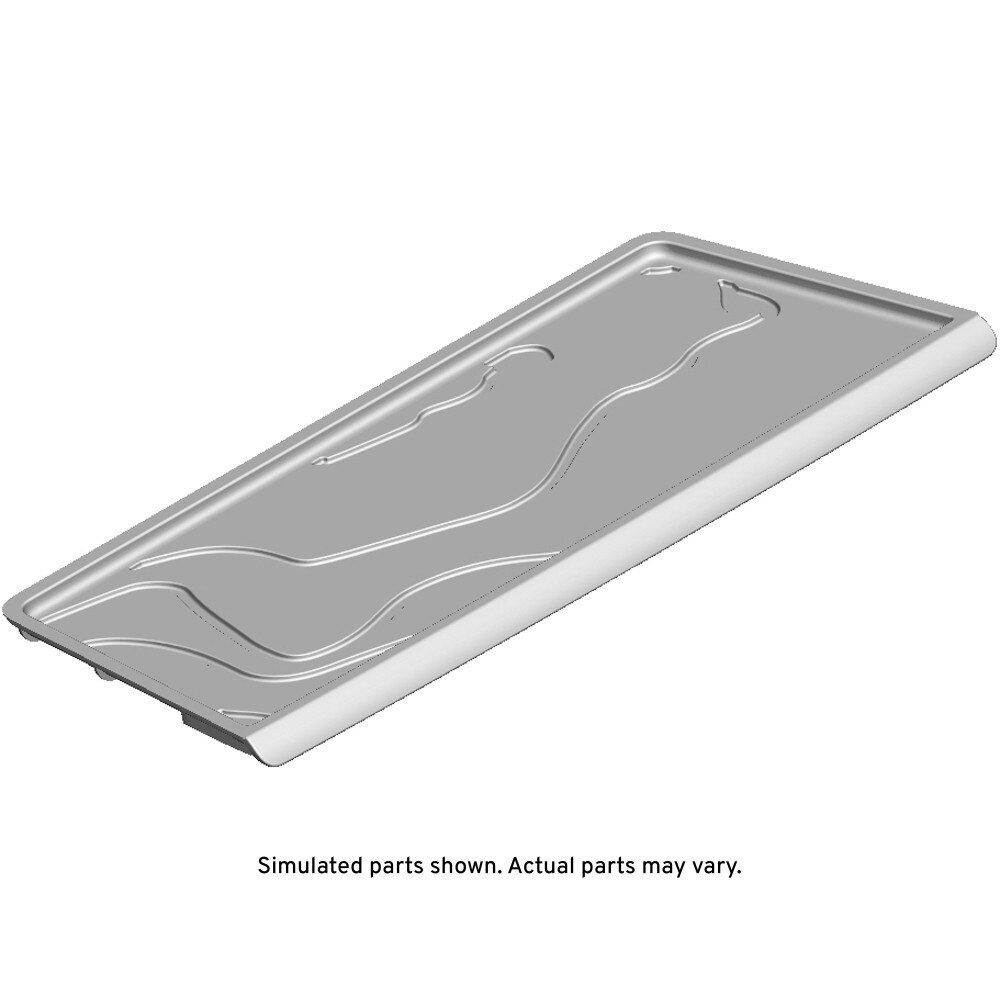 GM Genuine Parts Jet Black Front Floor Console Rear Stowage Liner