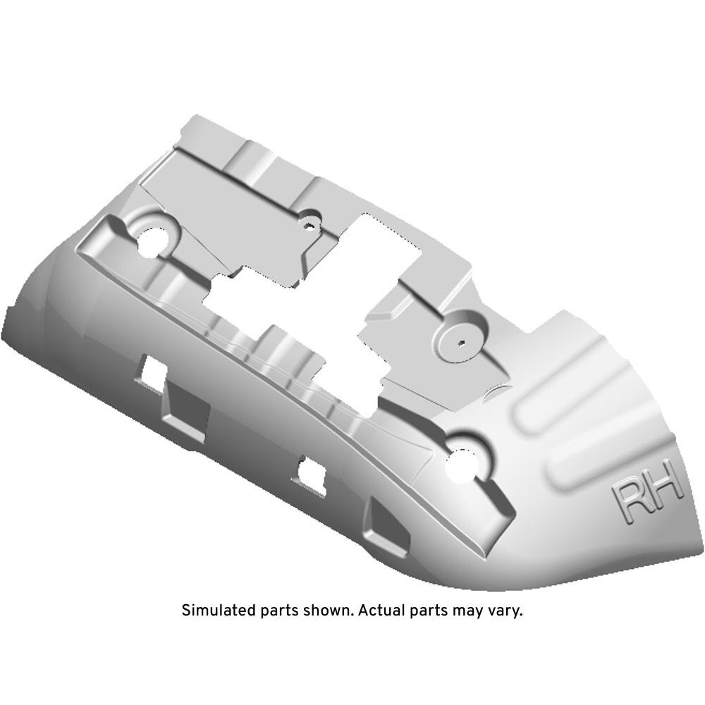 GM Genuine Parts Rear Passenger Side Wheelhouse Panel Rear Insulator