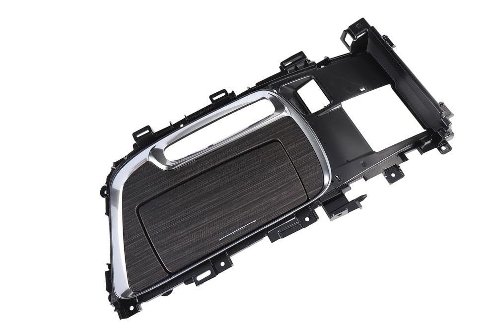 GM Genuine Parts Black Front Floor Console Trim Plate