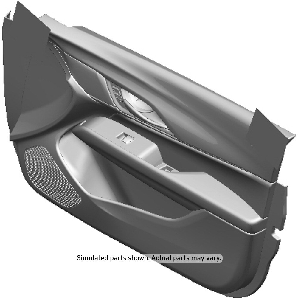 GM Genuine Parts Cinnamon Front Passenger Side Door Trim