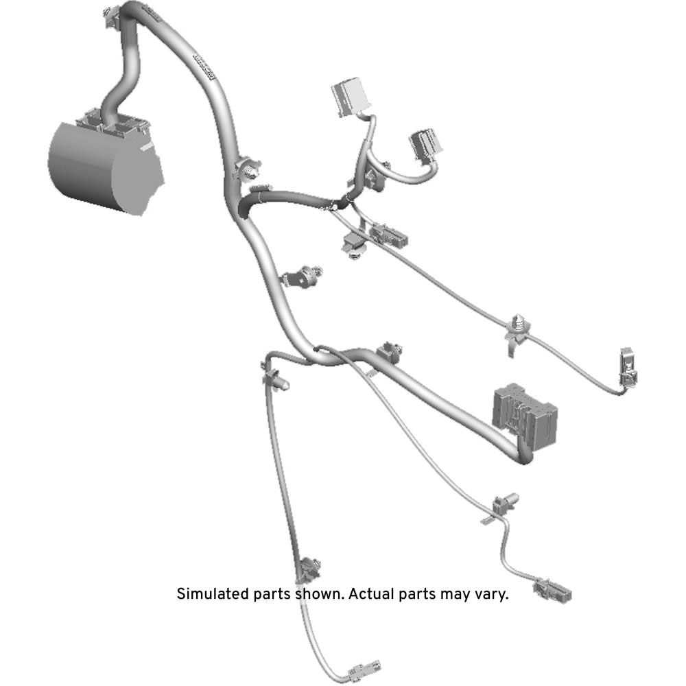 GM Genuine Parts Front Driver Side Door Lock, Power Window, and Door Mirror Wiring Harness
