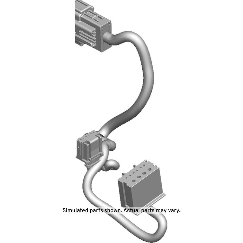 GM Genuine Parts Rear Passenger Side Door Lock Wiring Harness