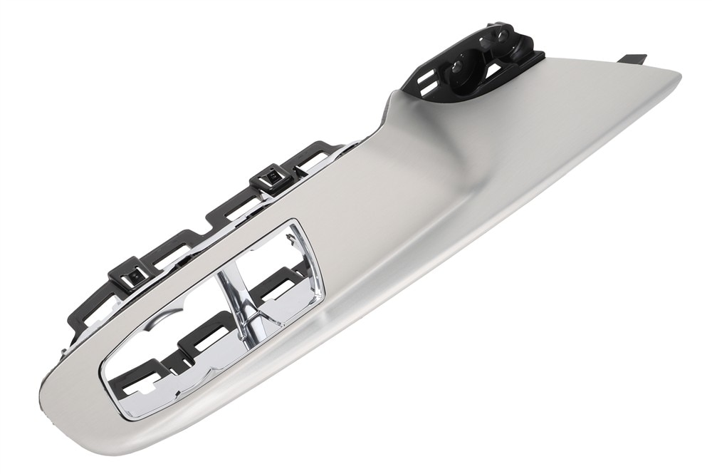 GM Genuine Parts Front Driver Side Door Armrest Switch Mount Plate (Aluminum)