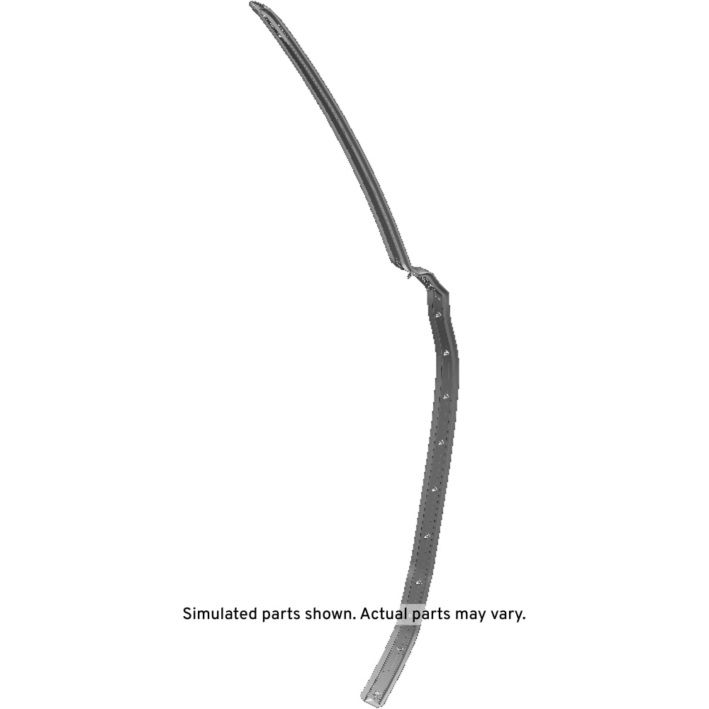GM Genuine Parts Rear Passenger Side Door Rear Auxiliary Weatherstrip