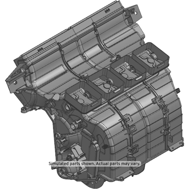 GM Genuine Parts Heater and Air Conditioning Evaporator Case