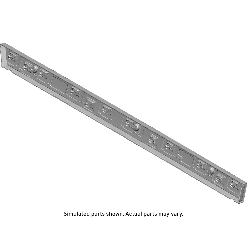 GM Genuine Parts Carbon Flash Metallic Front Passenger Side Door Molding