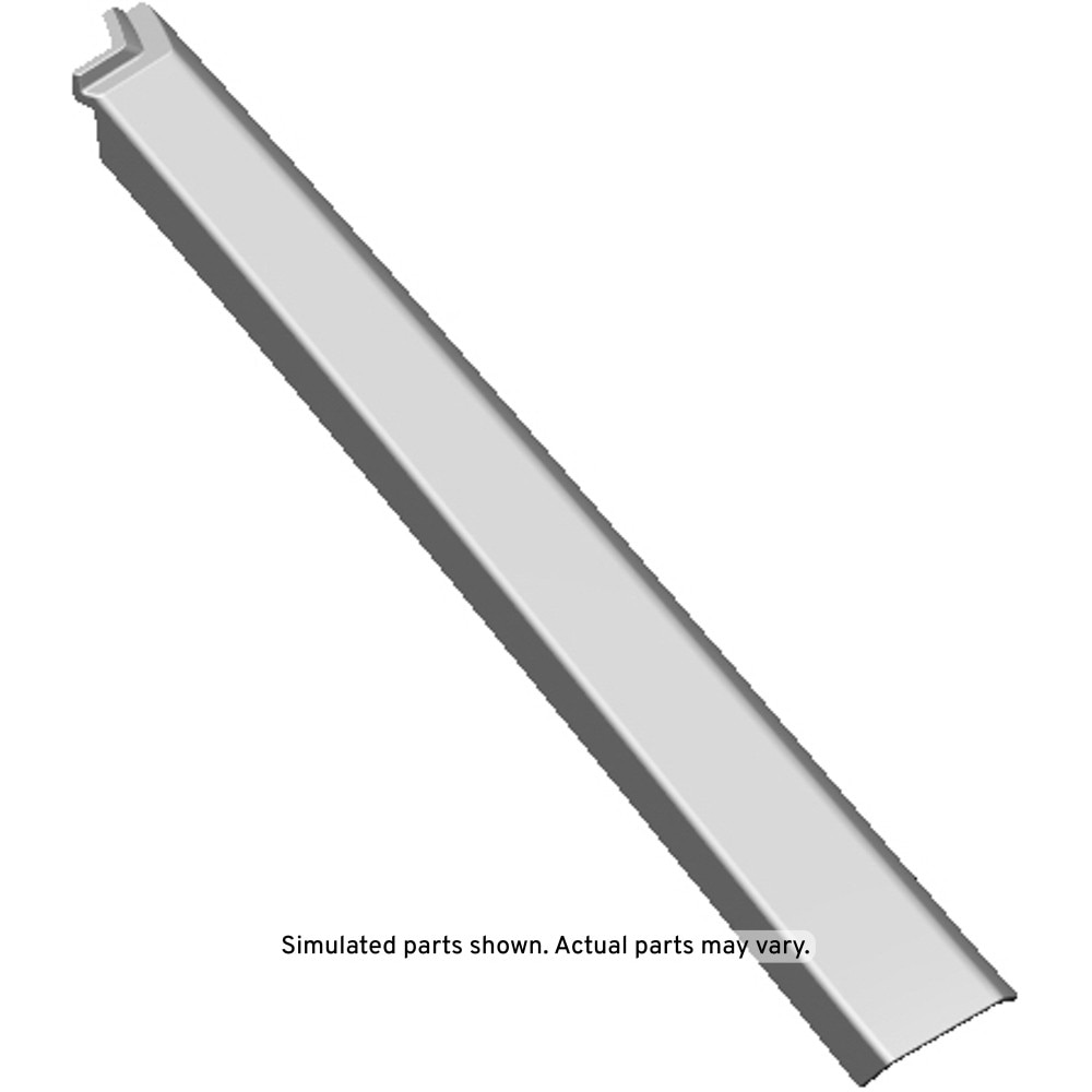 GM Genuine Parts Black Pickup Box Passenger Side Upper Front Molding