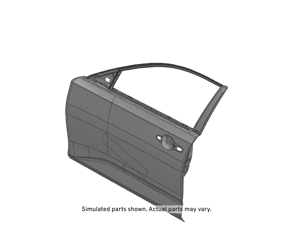 GM Genuine Parts Front Driver Side Door