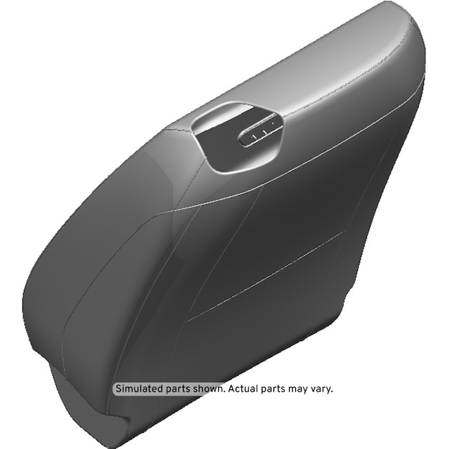 GM Genuine Parts Ash Gray Driver Seat Back Cover