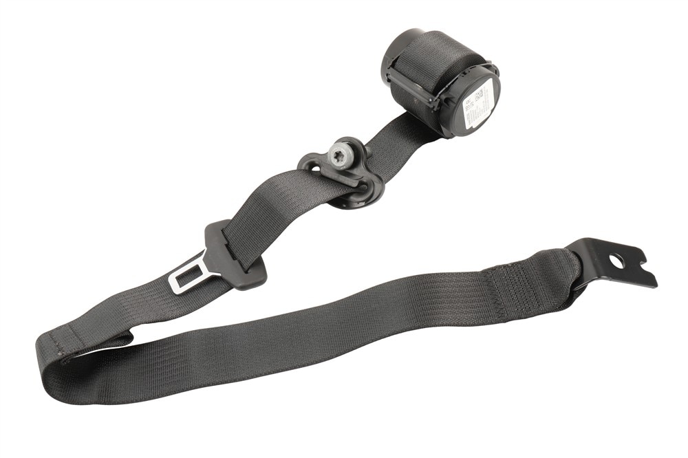GM Genuine Parts Black Rear Passenger Side Seat Belt Retractor Kit