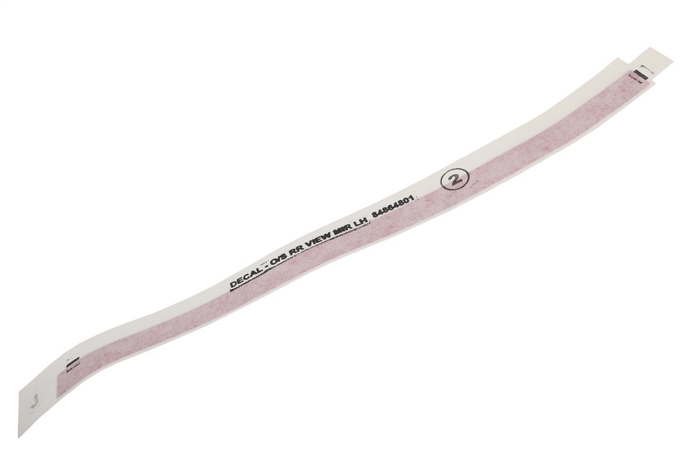 GM Genuine Parts Driver Side Door Mirror Decal