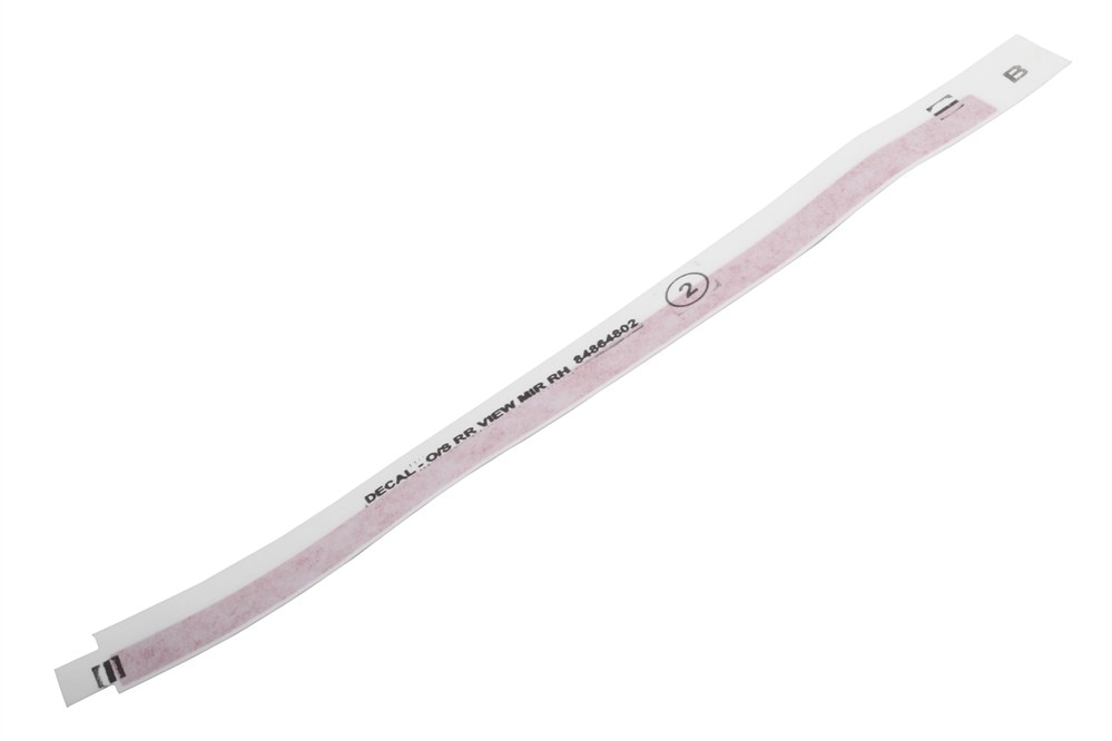 GM Genuine Parts Passenger Side Door Mirror Decal