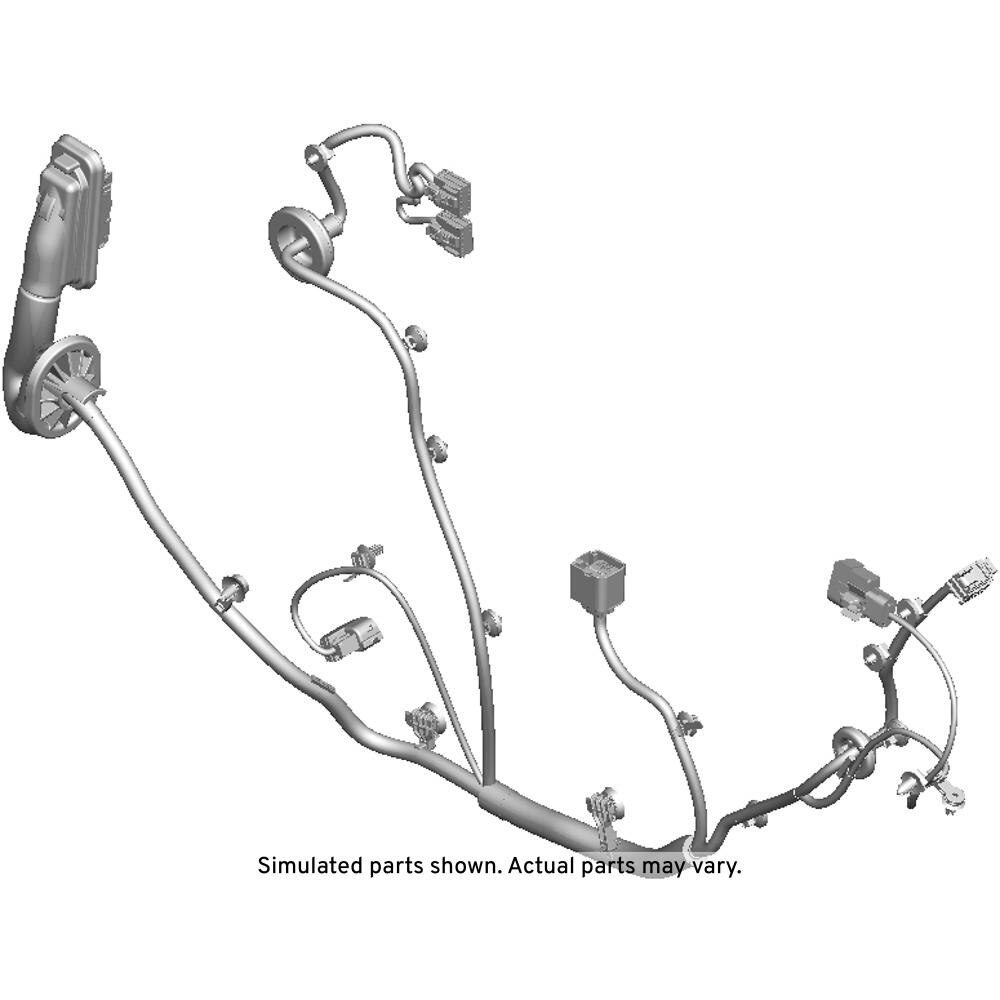 GM Genuine Parts Rear Driver Side Door Wiring Harness
