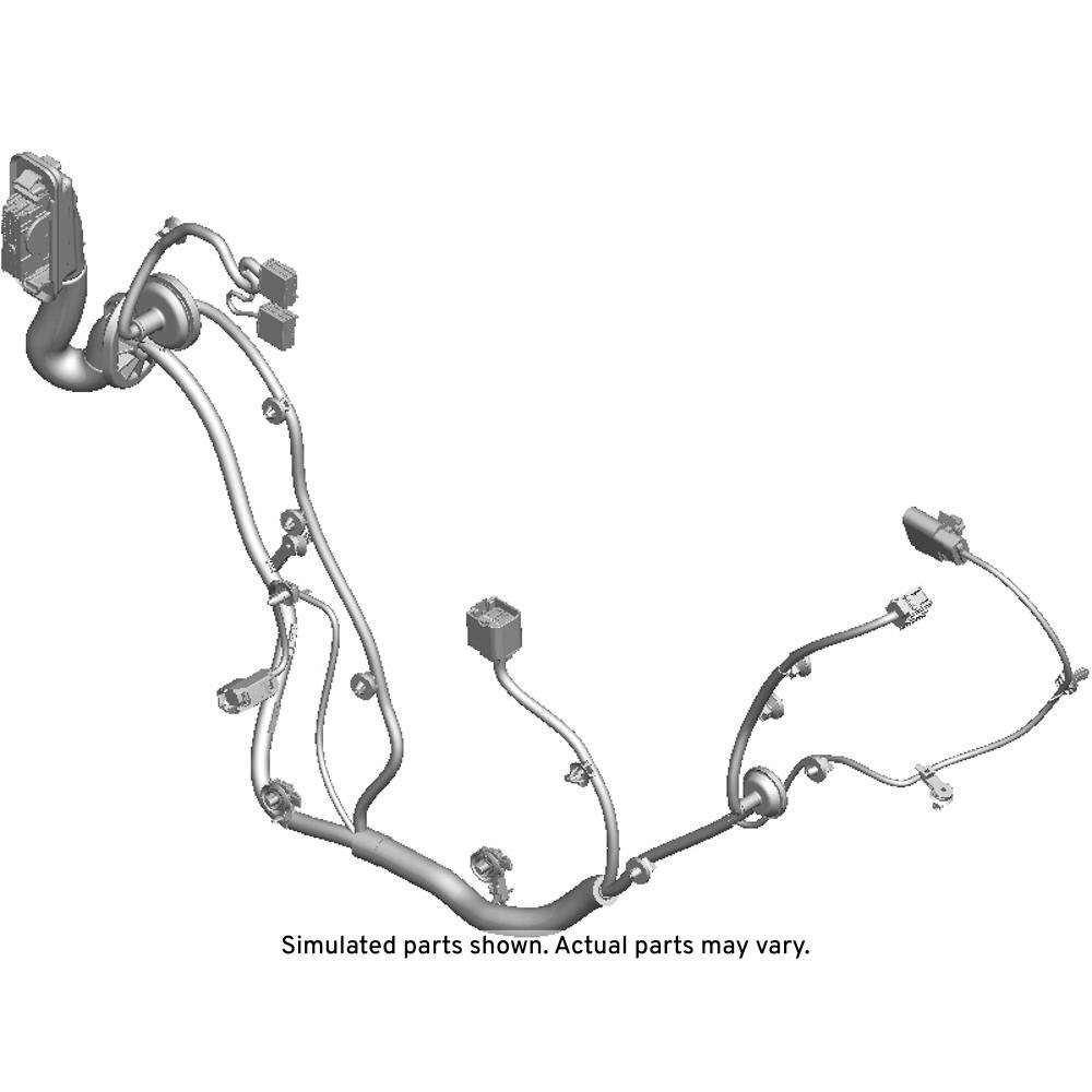GM Genuine Parts Rear Passenger Side Door Wiring Harness